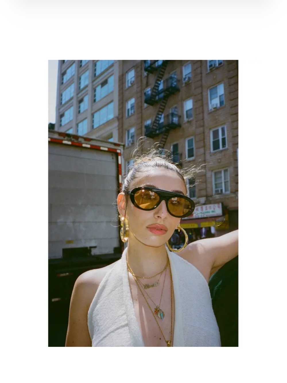 ISO | Lexxola Lulu Black Brown Lens Sunglasses